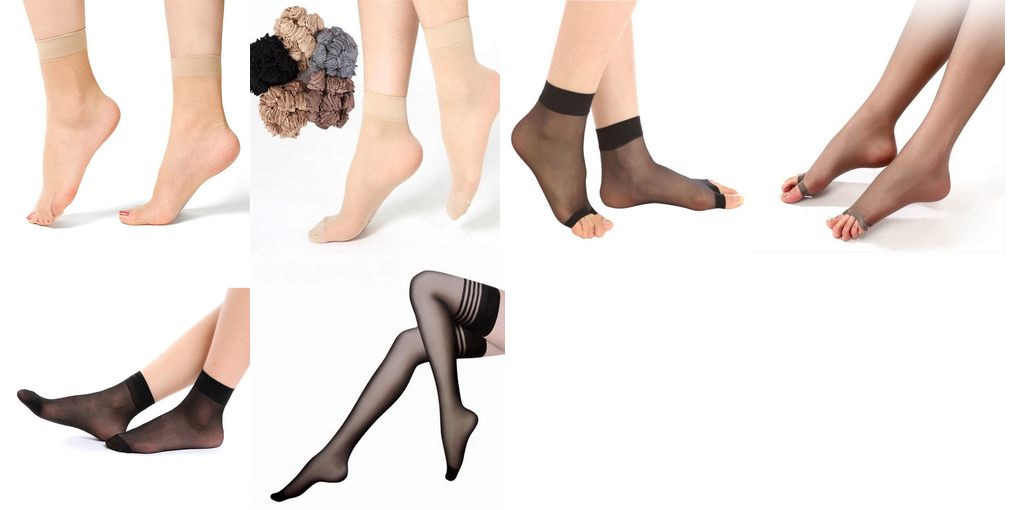 thin socks women sexy